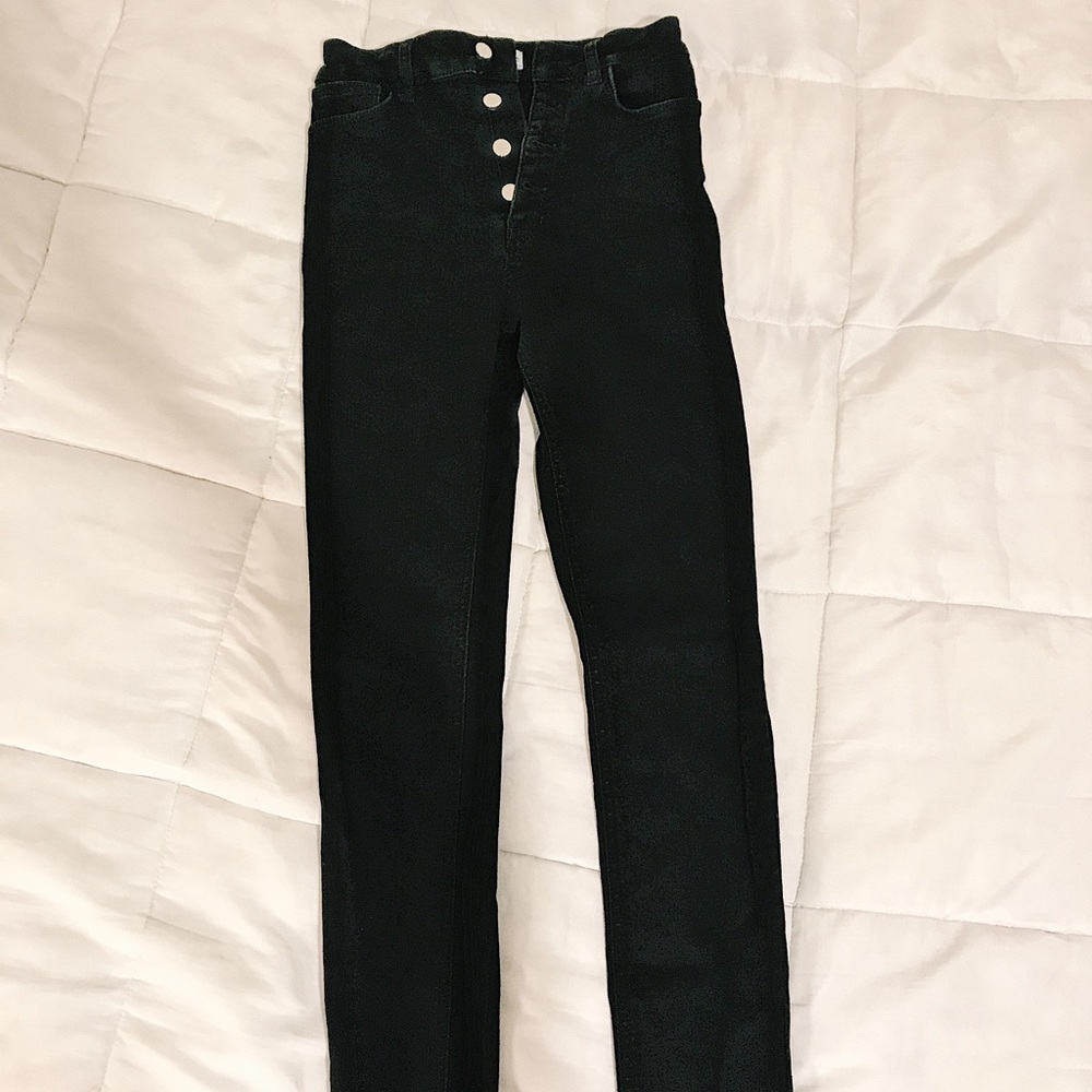 Zara Black High Waisted Jeans